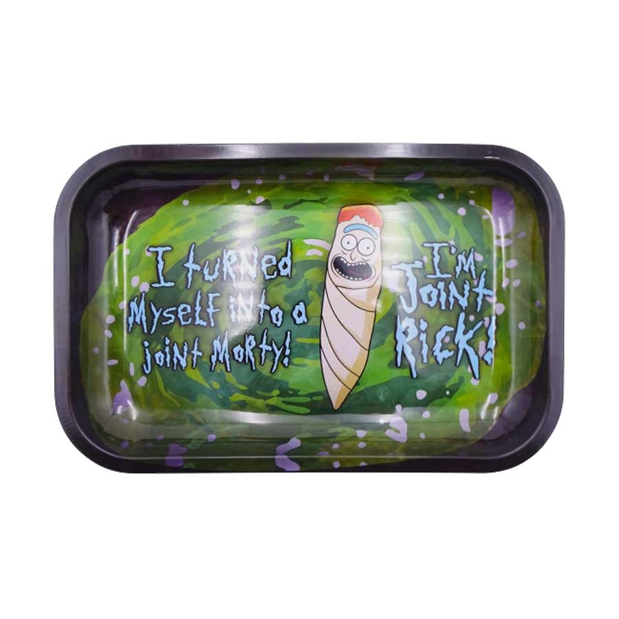 Metal Rolling Tray Large Joint Rick The Three Five