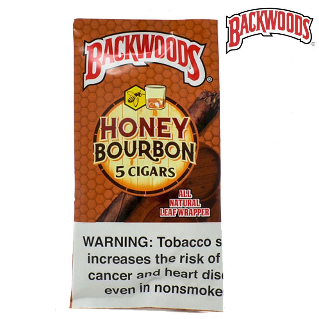 Backwoods Honey Bourbon Cigars Pack of 5 The Three Five